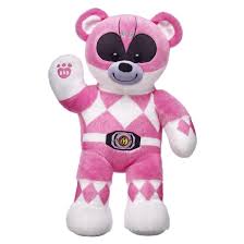 Would you like to see animal crossing: Pink Power Ranger Bear Pink Power Rangers Build A Bear Animal Crossing Plush