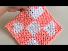 En Kolay Lif Modeli Kutu Teknik Lif Modeli Kare Lif Modeli Kalp Desen Lif Modeli Kavun Ici Renk Lif Youtube Crochet Crochet Blanket Model