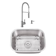 stainless steel utility sink