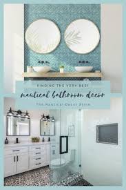 63 Stylish Nautical Bathroom Ideas Decor You Ll Love The Nautical Decor Store In 2020 Nautical Bathroom Decor Bathroom Decor Nautical Bathrooms