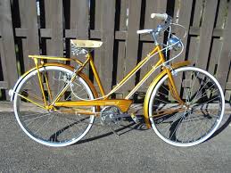 1972 Raleigh Sports Ladies English Roadster Bicycle Rare All Gold Edition Nice Raleigh Bicycle Raleigh Bikes Bicycle