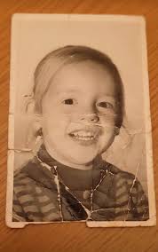 Can someone restore my damaged bio dad photo?