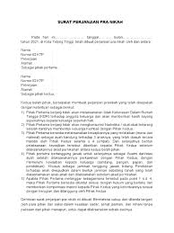 Surat Perjanjian Pra Nikah Docx 1 | PDF