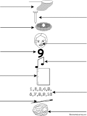 Items that start with n. Label The Words That Start With N Enchanted Learning