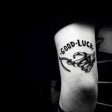 Lucky wheel quiz 2 from video facts 100% correct answers. 40 Good Luck Tattoos For Men Lucky Design Ideas Tattoos For Guys Luck Tattoo Lucky Tattoo