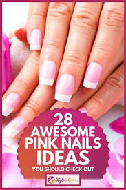 Use pink and black to. 28 Awesome Pink Nails Ideas You Should Check Out Stylecheer Com