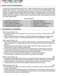 top retail resume templates & samples