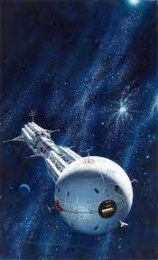 70s Sci Fi Art Hospital Station Dean Ellis Science Fiction Artwork Sf Art Sci Fi Art