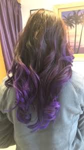 Purple Tips With Brown Hair Purple Hair Tips Hair Hacks Hair