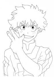 Izuku Midoriya Desenho Anime Sketch Anime Drawings Manga Drawing