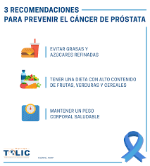 Apunta estos tips para la prevención del cáncer de próstata. Recuerda que  una dieta saludable y balanceada es vital para la prevención de múltiples  enfermedades. #TolicTeInforma
