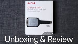 But to use the new one, you also need to use a specially designed memory card reader. Sandisk Extreme Pro Usb C Sd Card Reader Unboxing Review Youtube