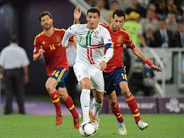Joao moutinho and bruno alves with the missed kicks for portugal, with cristiano ronaldo an unused fifth penalty taker for the seleccao. Euro 2012 Portugal Vs Spain Cristiano Ronaldo Sergio