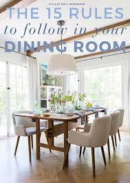 Casual dining room decorating ideas. Dining Room Rules Emily Henderson Luxury Dining Room Dining Room Small Casual Dining Rooms