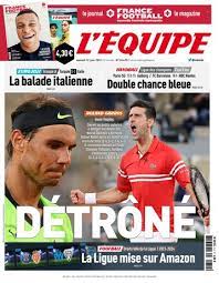 L'actualité sportive en temps réel www.lequipe.fr. Le Journal L Equipe L Edition Du 12 Juin 2021 L Equipe