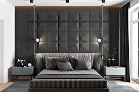أحدث وأجمل تصميمات غرف النوم المودرن والعصرية لعام 2018 من إختيارات مجلة ديكورات أرابيا Bedroom Interior Bedroom Styles Accent Wall Bedroom
