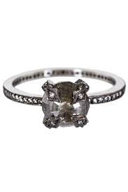 How much does a black diamond cost? 20 Black Diamond Engagement Rings For Proposing To Unique Brides
