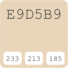 Warna ready mix ada 20 pilihan menarik yang terdiri dari : Devoe Paint Desert Floor 20yy 69 120 E9d5b9 Hex Color Code Rgb And Paints