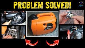Generac Inverter Generator Troubleshooting Repair Iq2000 Youtube Generator Repair Inverter Generator Portable Generator