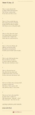 Stanzas poems from www.poemsearcher.com spenserian stanza heroic couplet terza rima ottava rima chaucerian stanza. Stanzas To Jessy 1 Poem By George Gordon Byron