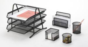 Shop the via collection by sauder office furniture at national business furniture. China Desktop Sets Accessories Metal Mesh Stationery Office Set Office Desk Accessories China Metal Mesh Stationery Metal Stationery