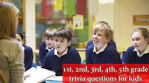 Trivia questions for 2nd grade: 1st 2nd 3rd 4th 5th Grade Trivia Questions For Kids