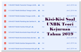 Soal teori kejuruan smk administrasi perkantoran ap un unbk 2017 2018 yang … soal ujian nasional smk produktif administrasi perkantoran 2015 contoh file … purbalingga yang sudah dilakukan lebih awal dari jurusan lain jasa boga dan …. Kisi Kisi Soal Unbk Smk Teori Kejuruan Tahun 2020 Sch Paperplane