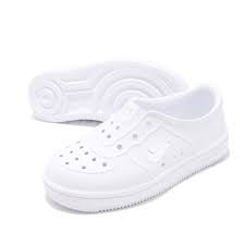 Details About Nike Foam Force 1 Td Triple White Toddler Infant Slip On Shoes Sandal Aq2442 100