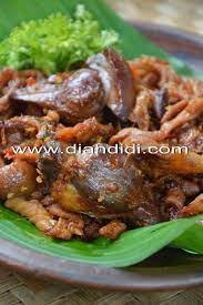 Usus Ayam Dan Ati Ampela Bumbu Pedas Manis Resep Masakan Resep Makanan Asia Resep Makanan Sehat
