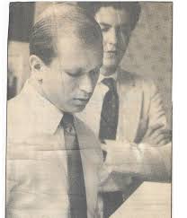 repost @shanin.specter 5/20/86 Shanin and Michael Smerconish taking in  Michael's election returns for the State House #flashbackfriday