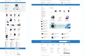 Download Electronics Ecommerce Template Graphic By Pakpahanmarg Creative Fabrica PSD Mockup Templates