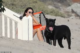 In the video for kourtney kardashian's lifestyle site poosh, the model agreed to go through with the prank, noting it would be. Kendall Jenner Sizzles In Skimpy Bikini On Romantic Beach Date With Her New Beau Devin Booker Daily Mail Online