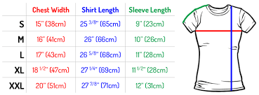 Unisex T Shirts Online India Unisex T Shirts Size Chart