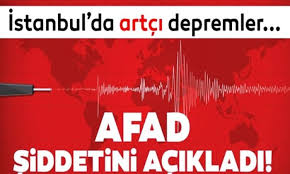 Depremin derinliği ise afad verilerine göre; Istanbul Da Artci Depremler Kandilli Rasathanesi Ve Afad Son Depremler Listesini Acikladi Haber Haberler Son Dakika Haberler