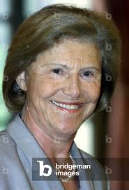 Image of Constitutional Council member Monique Pelletier seen after a  swearing in