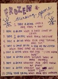 Birthday Party Drinking Games For Adults Large Group Frozen Drinking Game Drinking Games Beer Drinking Games Fun Drinking Games