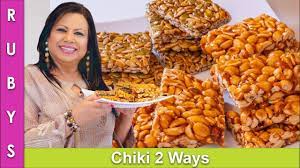 Chikki Easy Peanut Brittle 2 Ways Gur Wali Chikki Excellent For Holidays Recipe In Urdu Hindi Rkk Youtube Recipes Holiday Recipes Indian Food Recipes