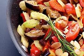 Mediterrane Gemusepfanne Rezept Gemusepfanne Rezept Rezepte Lebensmittel Essen