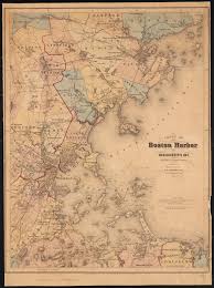 File Chart Of Boston Harbor And Massachusetts Bay