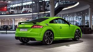 Lime Green Audi Tt Rs Looks Much Better Than Expected Carscoops In 2020 Audi Tt Rs Audi Tt 2017 Audi Tt