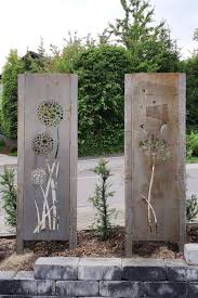 Motivwande Aus Metall Sichtschutzwand Garten Wandgerust Sichtschutz Garten
