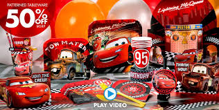 Birthday Party Supplies Cars Birthday Party Supplies