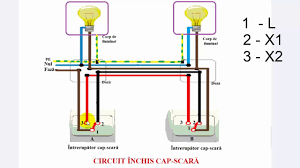 Raspuns de la electrician cu meserie cand lam intrebat daca stie montarea tip scara sau cruce raspunsul lui a fost ca stie sa monteze dar intrerupatoarele noi nu sunt bune bune pentru asa ceva decat oentru instalatie simpla. Circuit Cap ScarÄ Aparent Youtube
