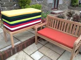 The cheapest offer starts at £3. 2 Seater Bench Cushion Terracotta Patio Garden Furniture