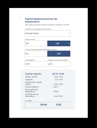 Paypal Gebuhren Paypal Gebuhrenrechner Deutschland Wise