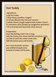 Hot Toddy Healthy Drinks Natural Cold Remedies Cold Remedies