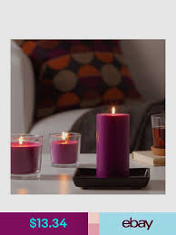 Ikea Sinnlig Scented Block Candles In Various Colour For Home Ideal Gift Block Candles Candles Ikea Candles