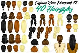 Custom Hairstyles Clipart Hairstyles Basic Hairstyles Womens Hair Long Hairstyles Short Hairstyles Diy Planner Fashion Illustration In 2021 Basic Hairstyles Hair Clipart Short Hair Styles