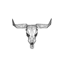 Check spelling or type a new query. Geometric Bull Skull Tattoo Design Tattooimages Biz