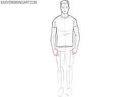 Most of the tutorials that you are going to see will show you how to draw a person from a front or profile view. How To Draw A Human Easy Drawing Art